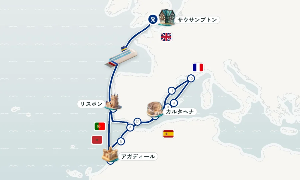 航路マップ