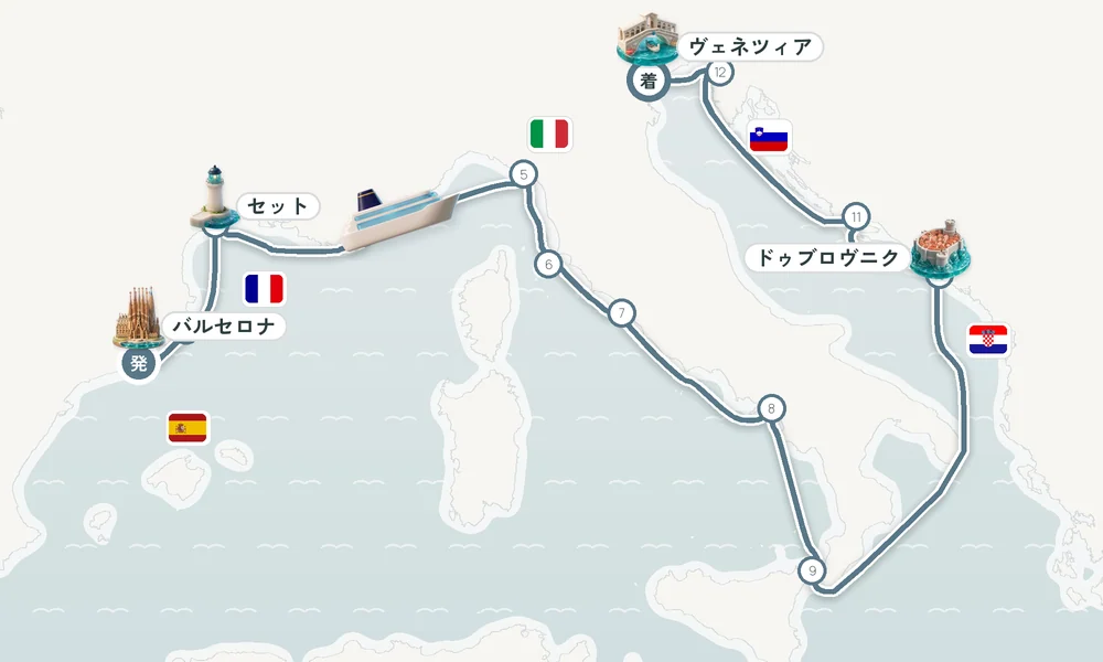 航路マップ