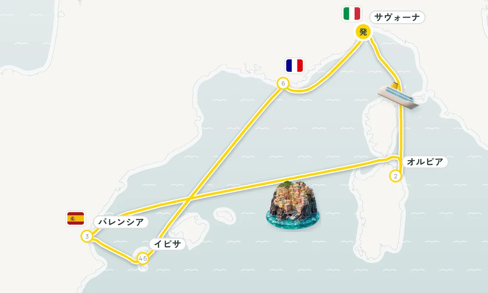 航路マップ