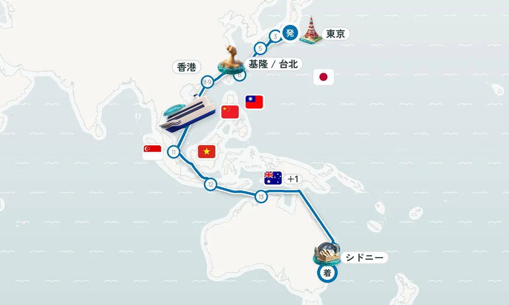 航路マップ