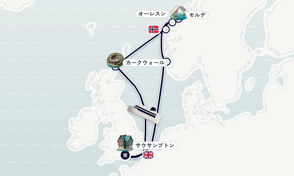 航路マップ