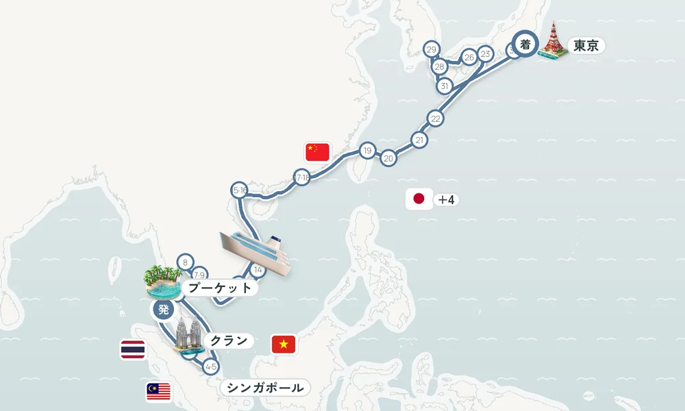 航路マップ