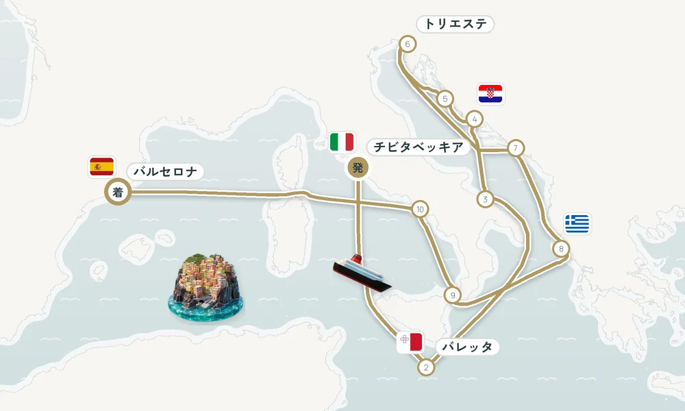 航路マップ