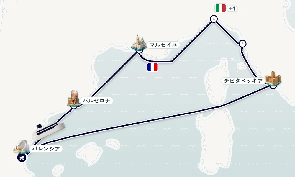 航路マップ