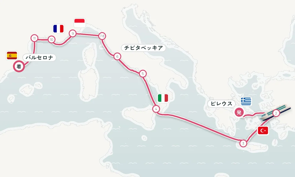 航路マップ