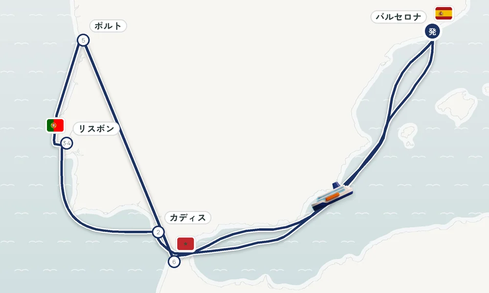 航路マップ