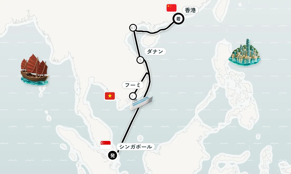 航路マップ