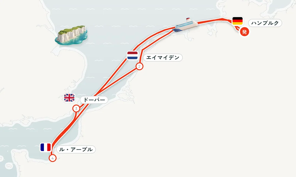 航路マップ