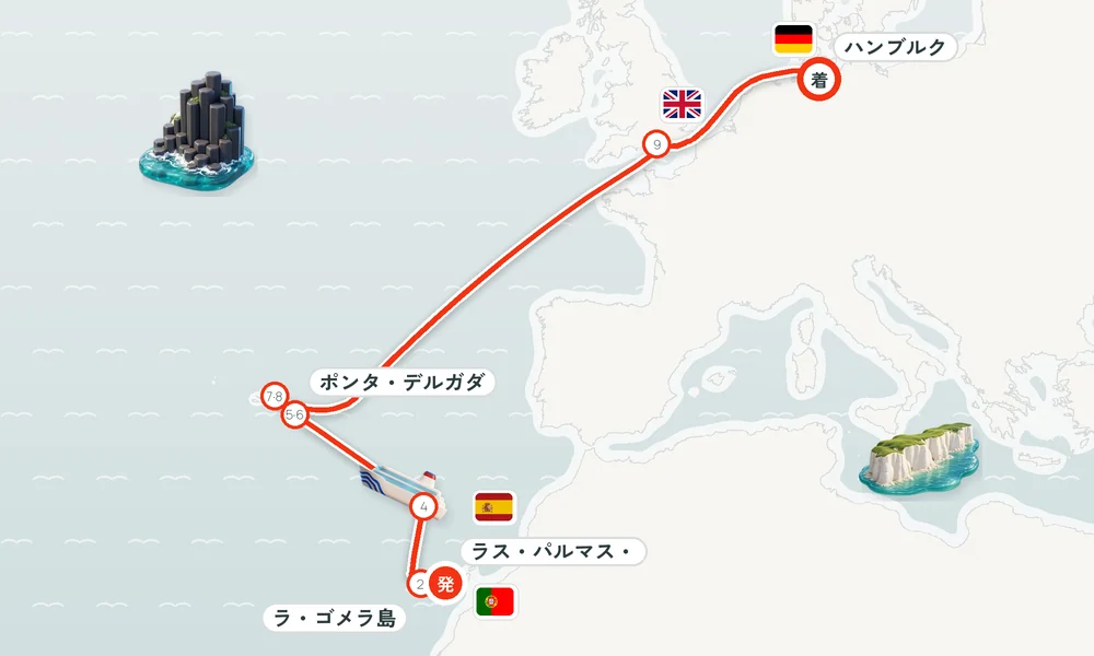 航路マップ