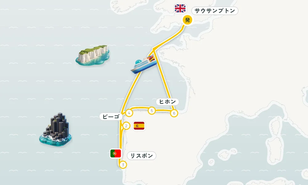 航路マップ