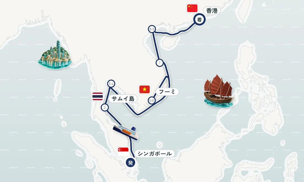 航路マップ