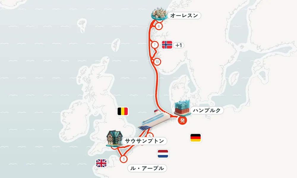 航路マップ