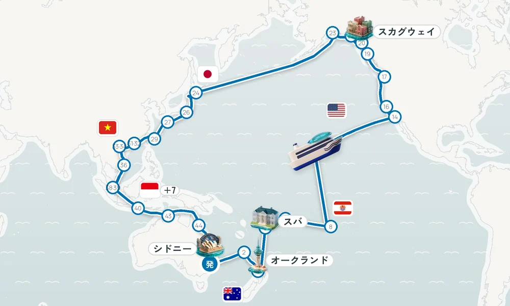 航路マップ