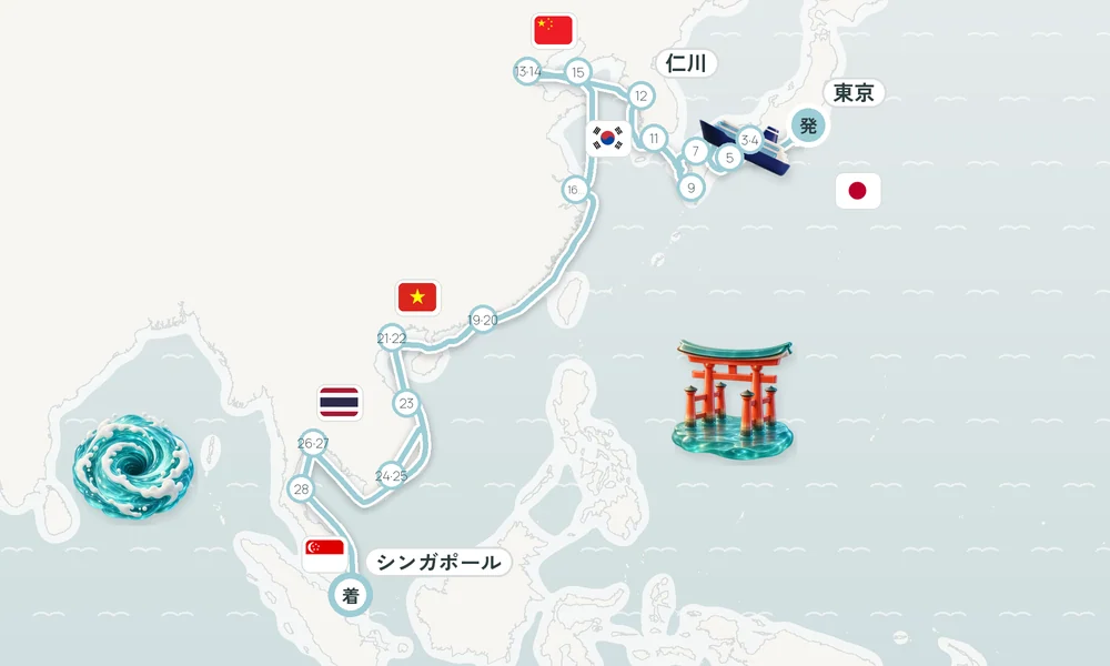 航路マップ