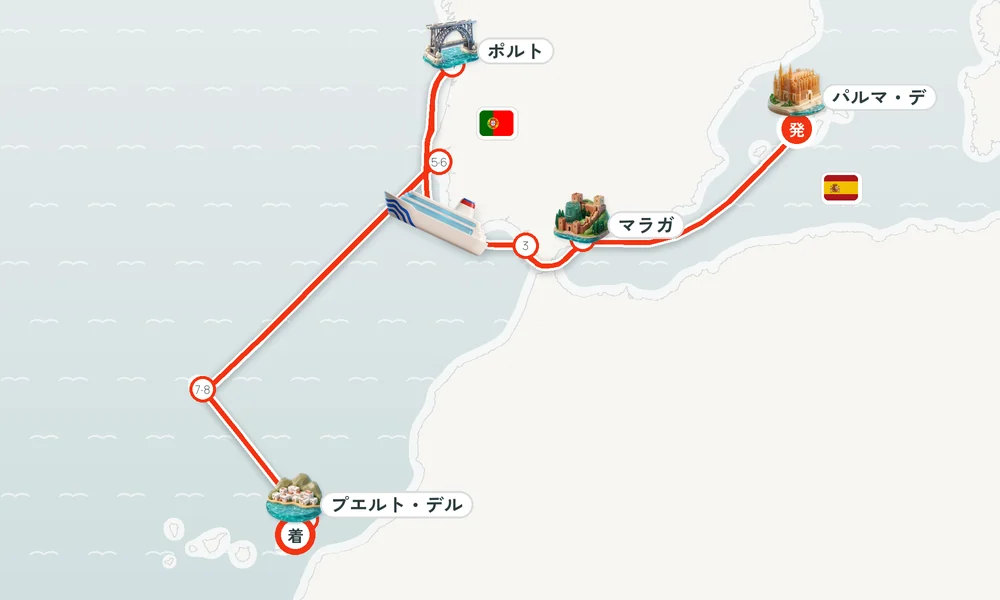 航路マップ