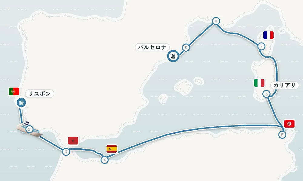 航路マップ