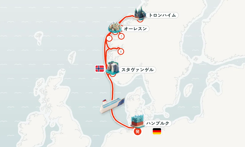 航路マップ