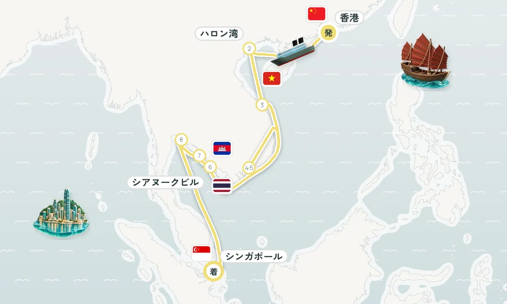 航路マップ