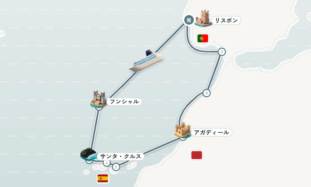 航路マップ