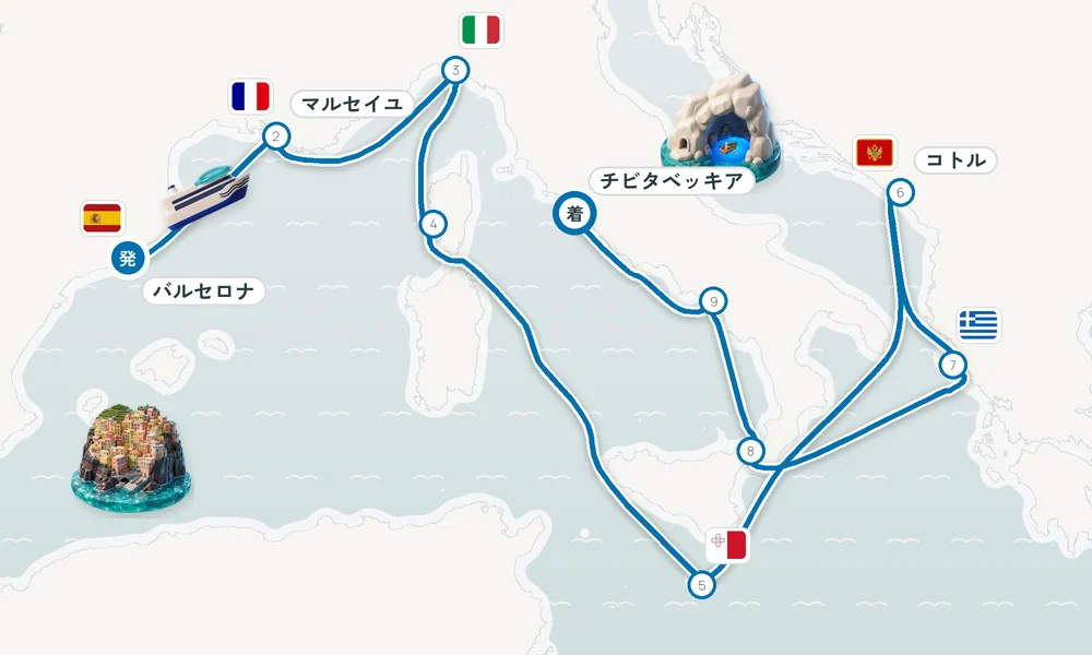 航路マップ