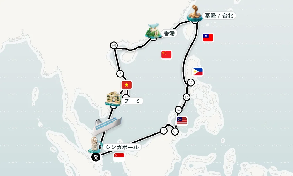 航路マップ