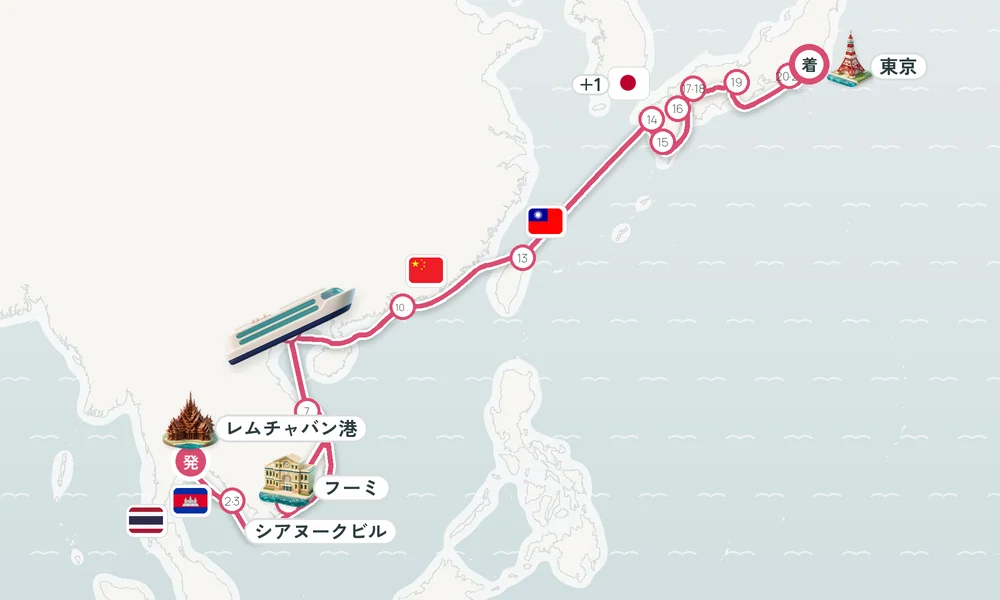 航路マップ