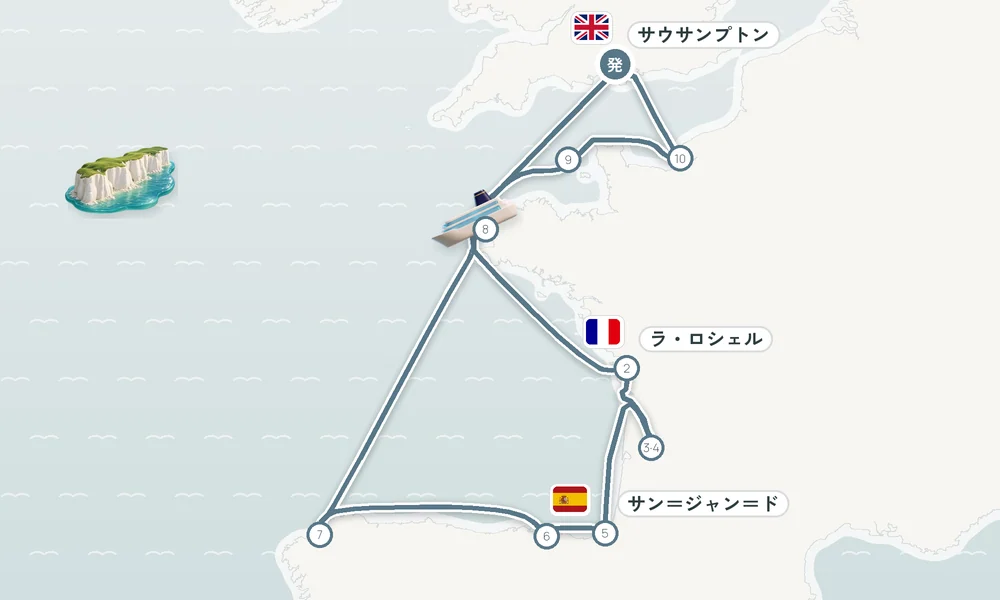 航路マップ