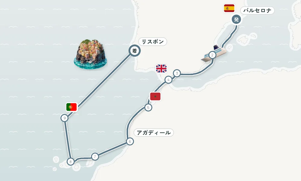 航路マップ