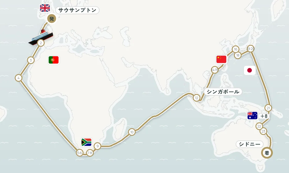 航路マップ