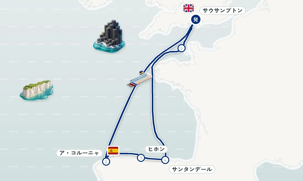 航路マップ