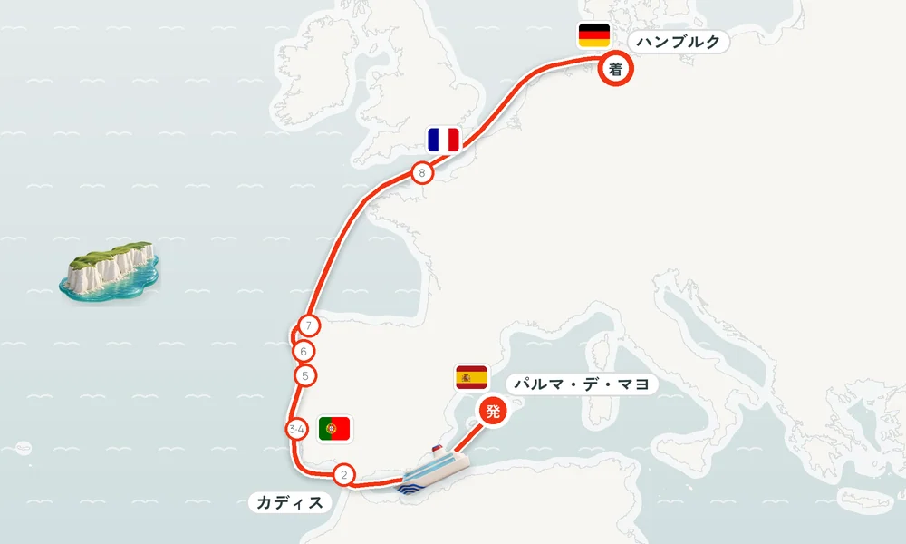 航路マップ