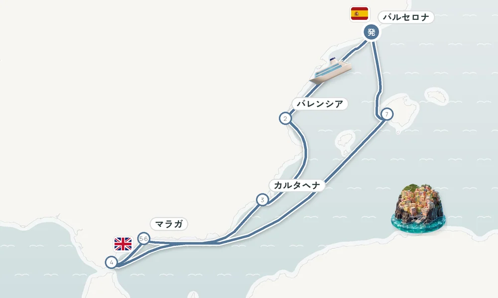 航路マップ
