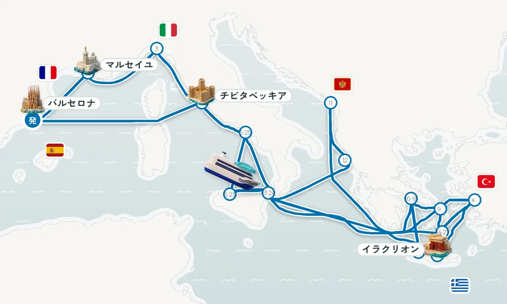 航路マップ