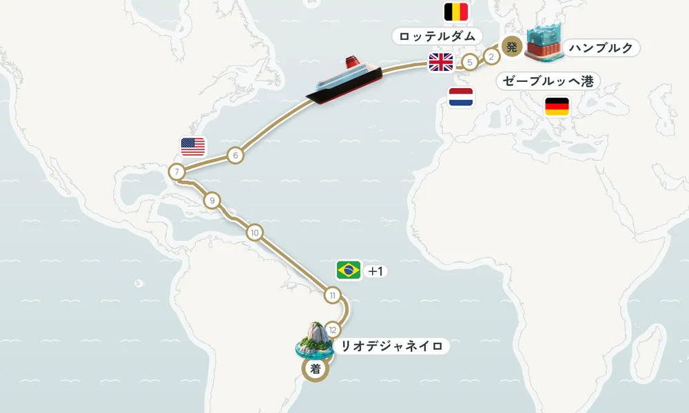 航路マップ