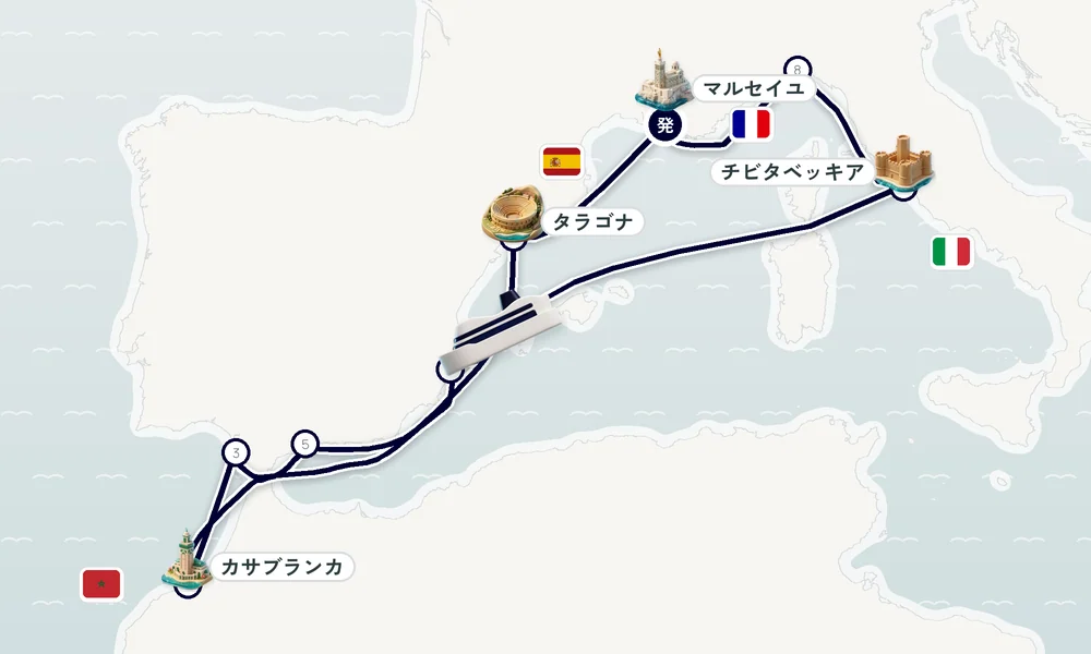 航路マップ