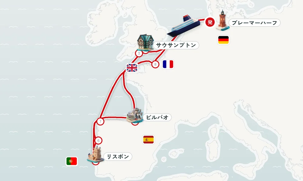 航路マップ