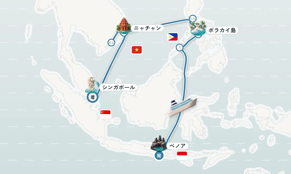 航路マップ