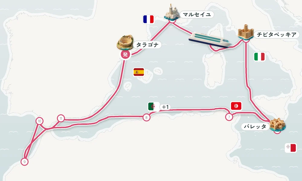 航路マップ