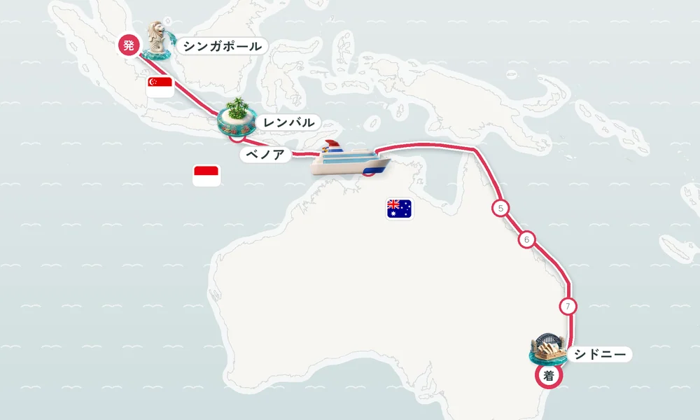 航路マップ