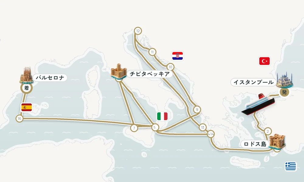航路マップ