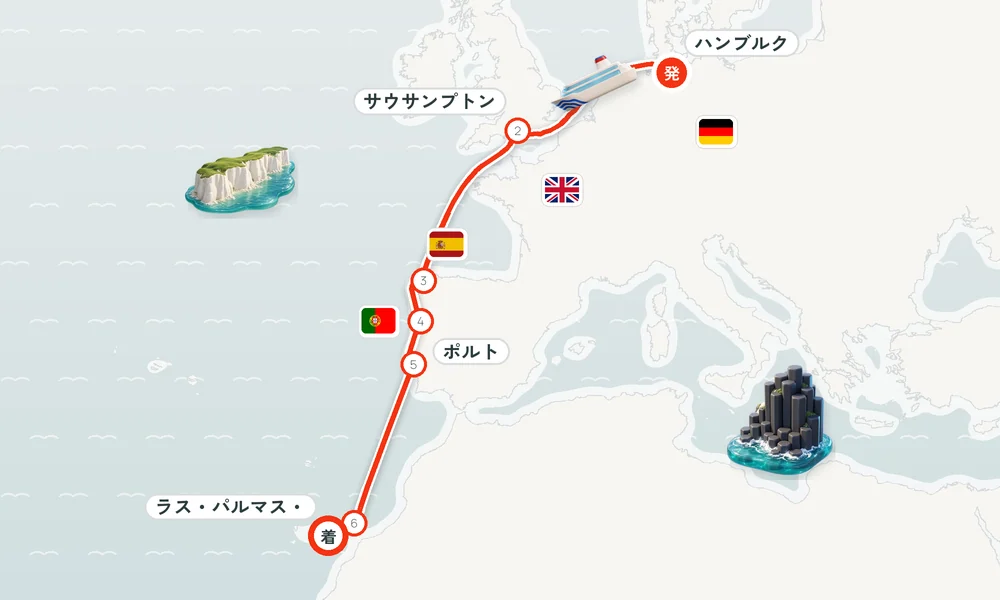 航路マップ