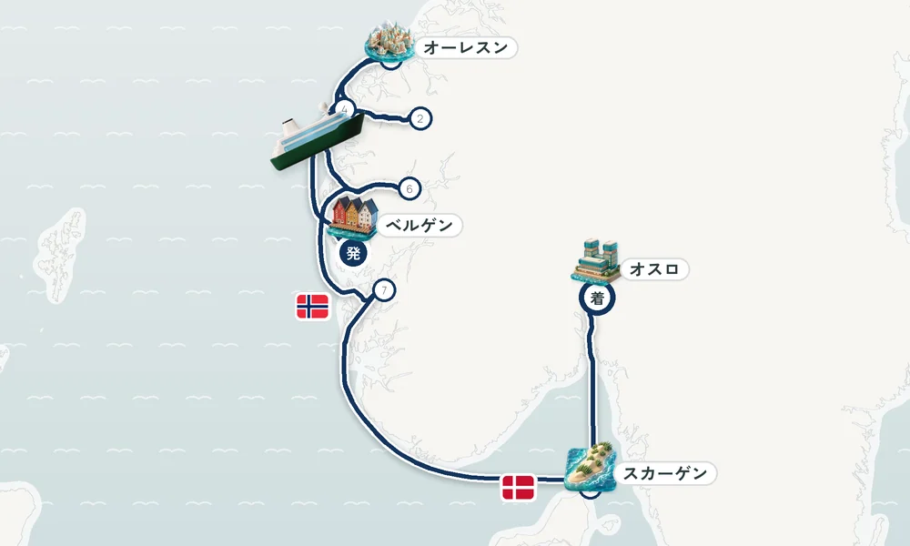 航路マップ
