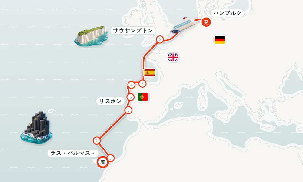 航路マップ