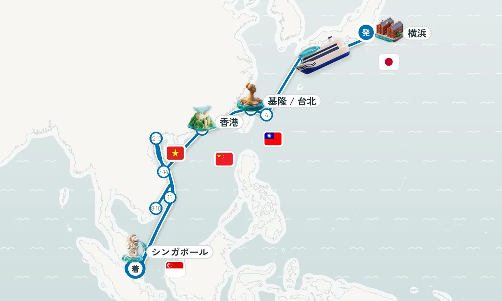 航路マップ