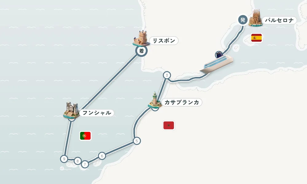 航路マップ