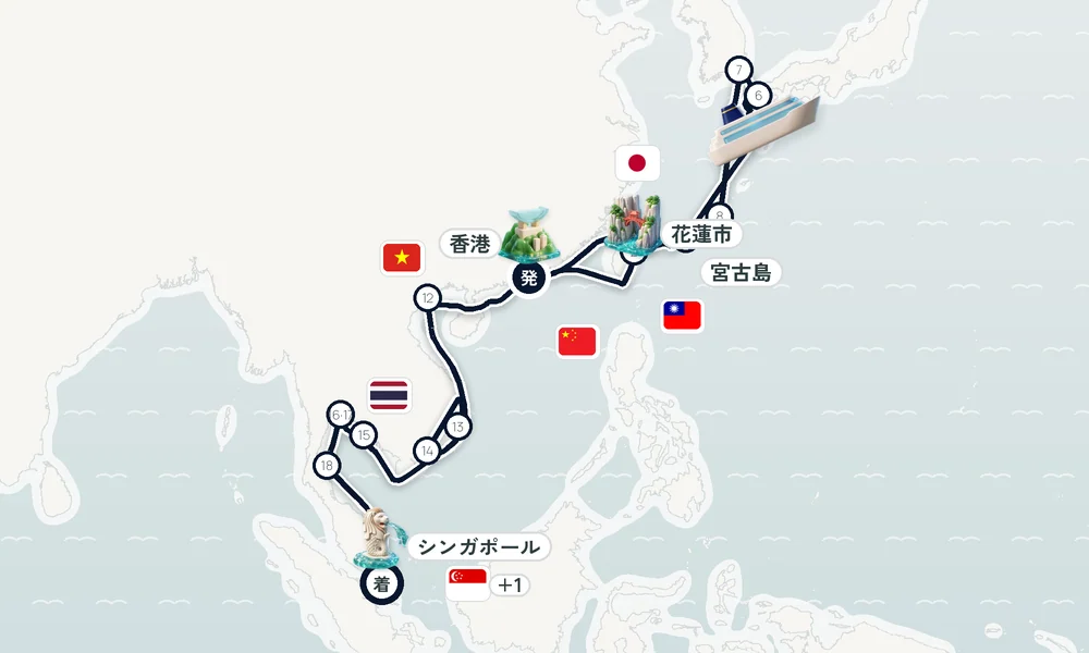 航路マップ