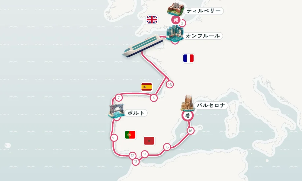 航路マップ