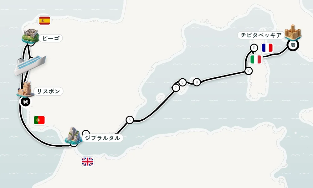 航路マップ