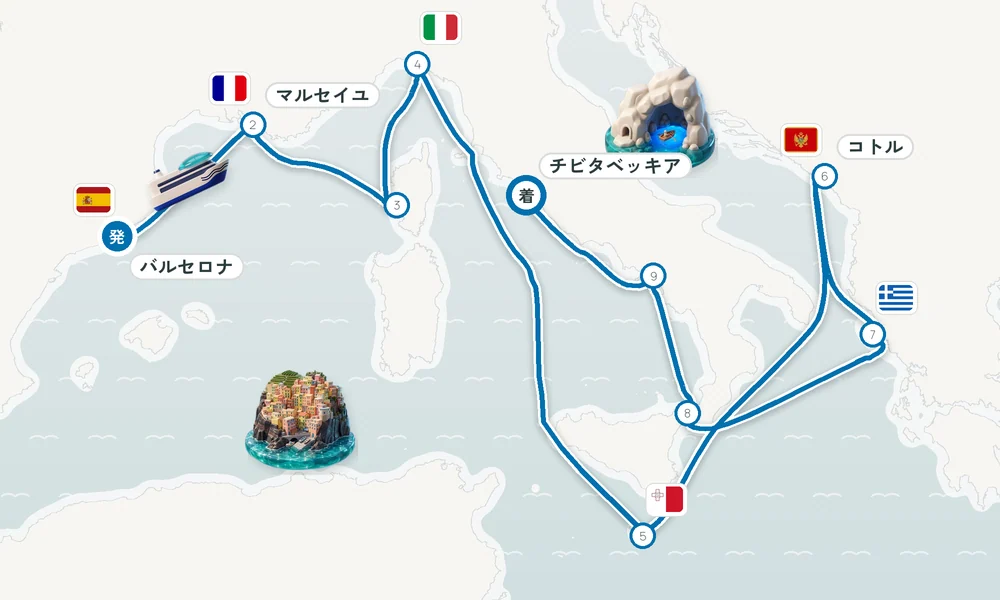 航路マップ