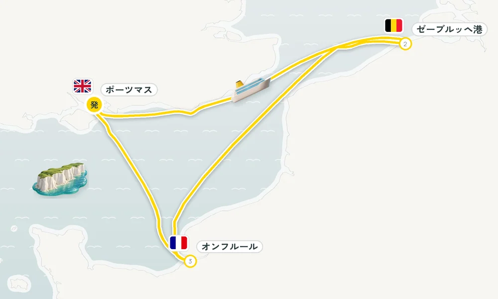 航路マップ
